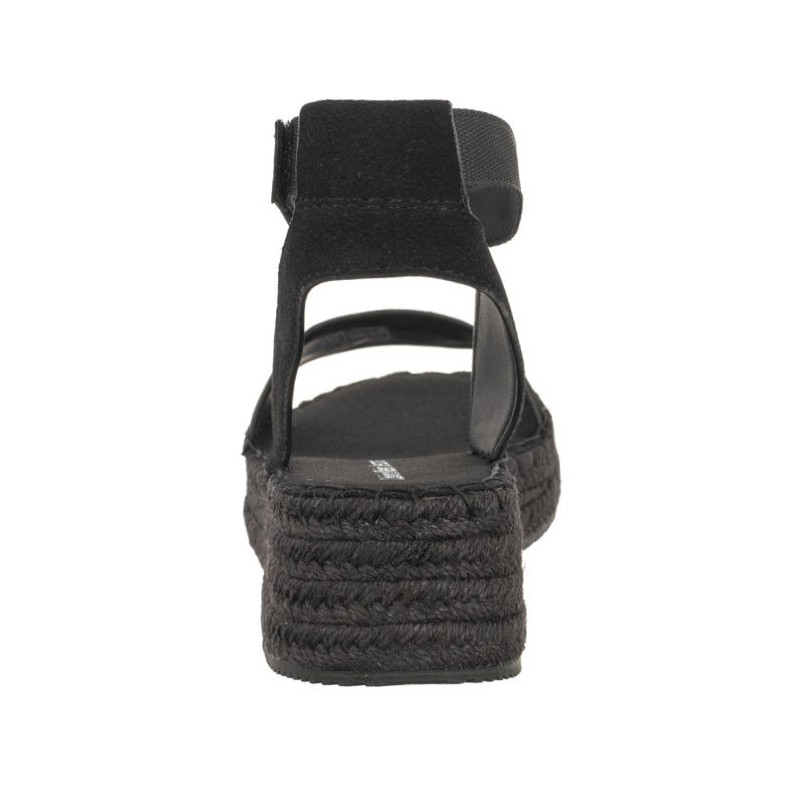 Calvin Klein Sporty Wedge Rope Su Con Black YW0YW00977 BDS (CK456-a) batai