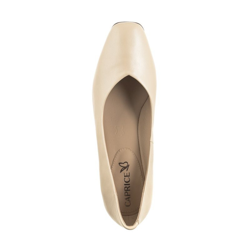 Caprice Beżowe 9-22315-42 140 Cream Perlato (CP401-a) bateliai
