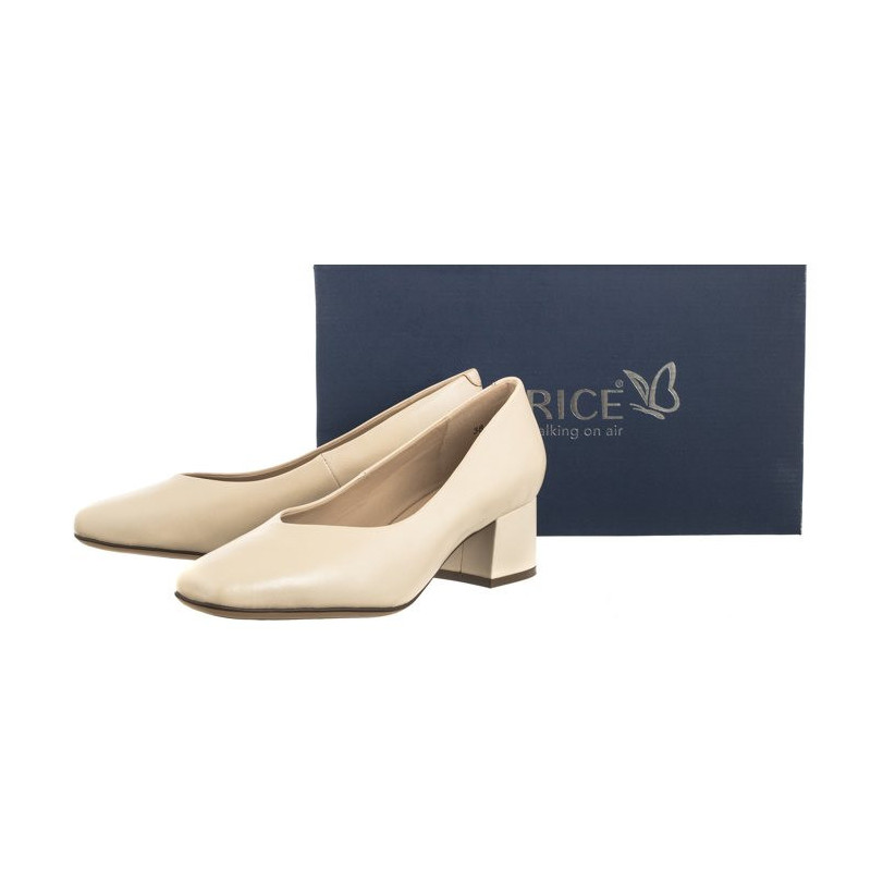 Caprice Beżowe 9-22315-42 140 Cream Perlato (CP401-a) bateliai