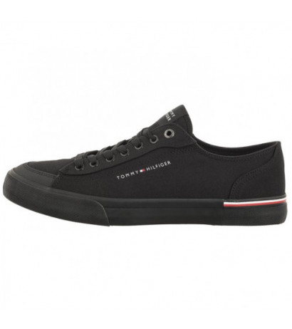 Tommy Hilfiger Corporate Vulc Canvas Black FM0FM04954 BDS (TH1028-a) sportiniai bateliai 