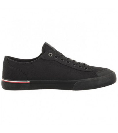 Tommy Hilfiger Corporate Vulc Canvas Black FM0FM04954 BDS (TH1028-a) sportiniai bateliai 