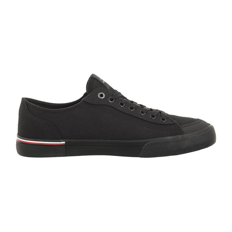 Tommy Hilfiger Corporate Vulc Canvas Black FM0FM04954 BDS (TH1028-a) sportiniai bateliai 