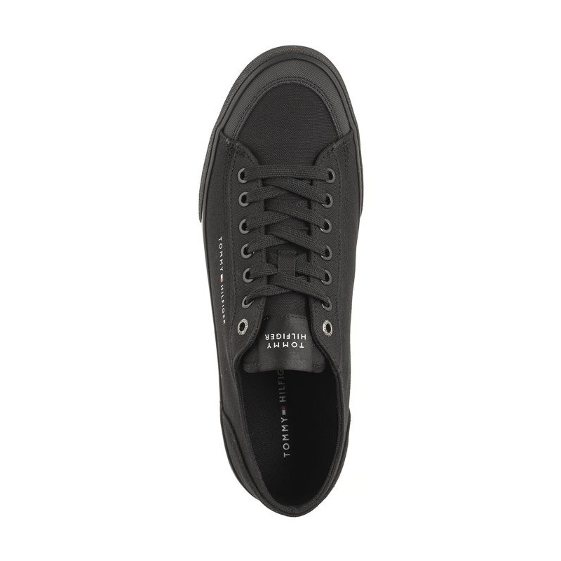Tommy Hilfiger Corporate Vulc Canvas Black FM0FM04954 BDS (TH1028-a) sportiniai bateliai 