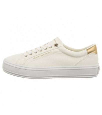 Tommy Hilfiger Essential Vulc Canvas Sneaker White FW0FW07682 YBS (TH1033-a) sportiniai bateliai
