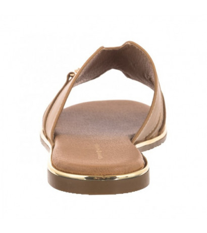 Tommy Hilfiger Flat Slide T3A2-33251-03265 501 Taupe (TH1036-a) Moteriški batai/šlepetės