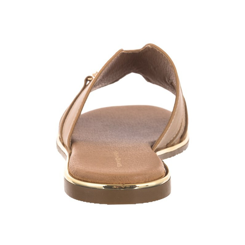 Tommy Hilfiger Flat Slide T3A2-33251-03265 501 Taupe (TH1036-a) Moteriški batai/šlepetės