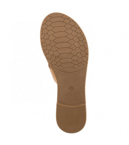 Tommy Hilfiger Flat Slide T3A2-33251-03265 501 Taupe (TH1036-a) Moteriški batai/šlepetės