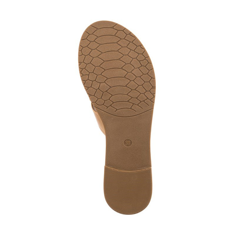 Tommy Hilfiger Flat Slide T3A2-33251-03265 501 Taupe (TH1036-a) Moteriški batai/šlepetės