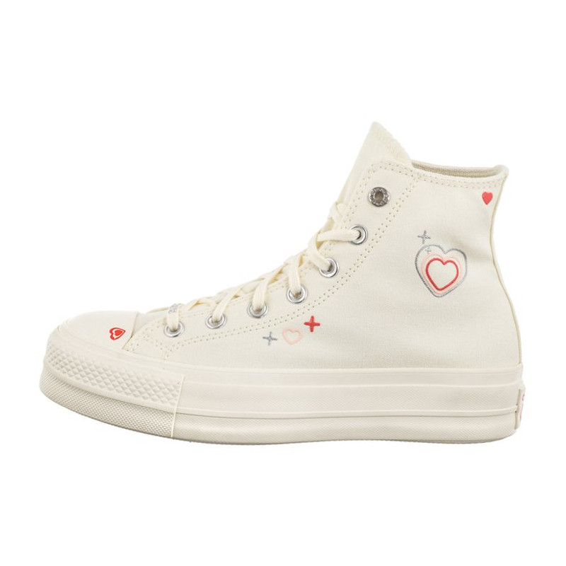 Converse CTAS Lift Hi Egret/Fever Dream/Egret A09114C (CO652-a) bateliai