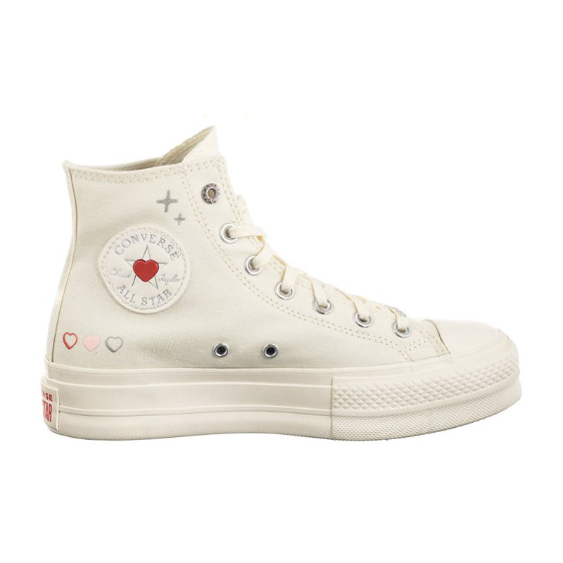 Converse CTAS Lift Hi Egret/Fever Dream/Egret A09114C (CO652-a) bateliai