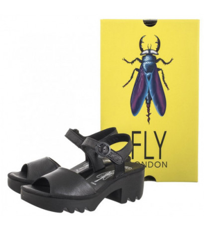 FLY London Tull Mousse Black/Black P501503000 (FL403-a) bateliai
