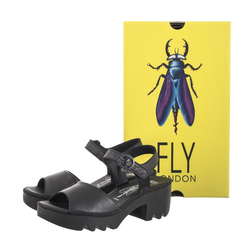 FLY London Tull Mousse Black/Black P501503000 (FL403-a) bateliai