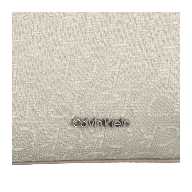 Calvin Klein Gracie Bucket Bag_JCQ Mono Stoney Beige Jacquard Mono K60K611663 PEA (CK474-a) rankinė