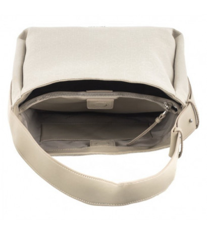 Calvin Klein Gracie Bucket Bag_JCQ Mono Stoney Beige Jacquard Mono K60K611663 PEA (CK474-a) rankinė
