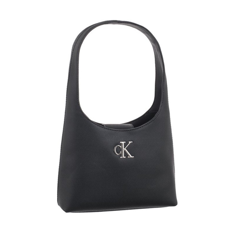 Calvin Klein Minimal Monogram A Shoulder Bag Black K60K611820 BEH (CK487-a) rankinė