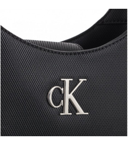 Calvin Klein Minimal Monogram A Shoulder Bag Black K60K611820 BEH (CK487-a) rankinė