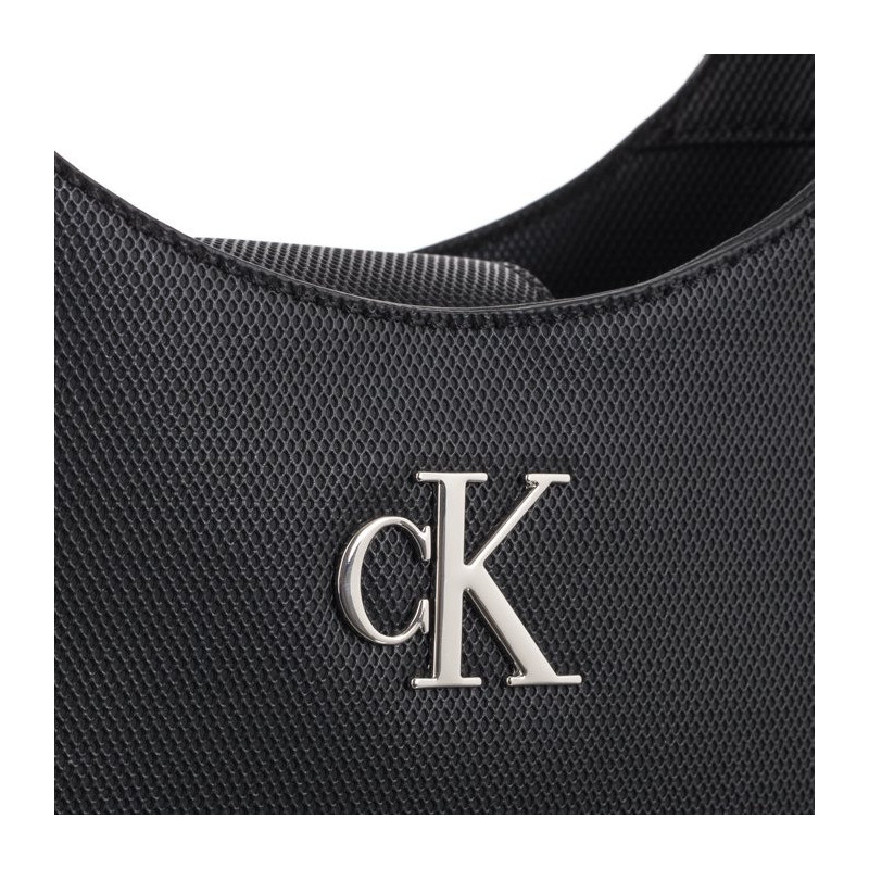 Calvin Klein Minimal Monogram A Shoulder Bag Black K60K611820 BEH (CK487-a) rankinė