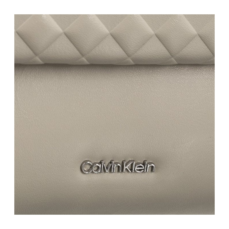 Calvin Klein Calvin Mini Quilt Camera Bag Dk Ecru K60K611884 PC4 (CK479-a) rankinė