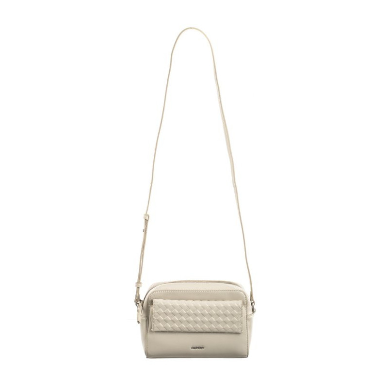 Calvin Klein Calvin Mini Quilt Camera Bag Dk Ecru K60K611884 PC4 (CK479-a) rankinė