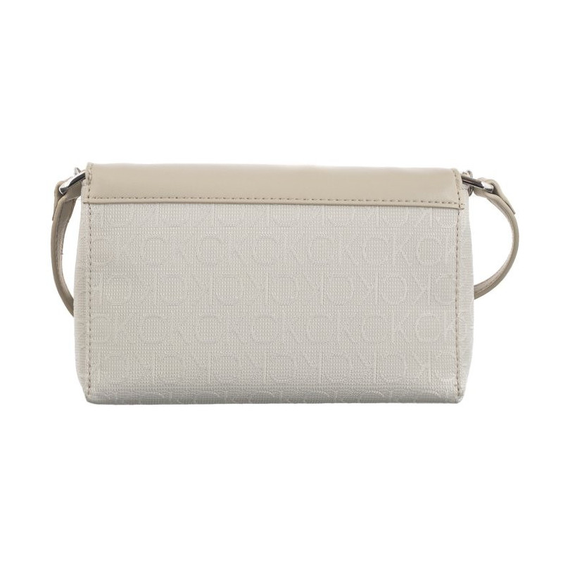 Calvin Klein Re-Lock Mini Crossbody Bag_JCQ Dk Ecru Jacquard Mono K60K611989 PC4 (CK478-a) rankinė