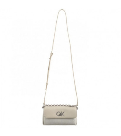 Calvin Klein Re-Lock Mini Crossbody Bag_JCQ Dk Ecru Jacquard Mono K60K611989 PC4 (CK478-a) rankinė