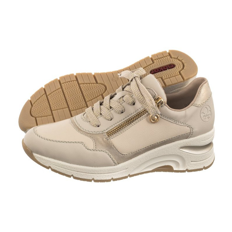 Rieker Beżowe N9301-60 Beige (RI155-a) sportiniai bateliai