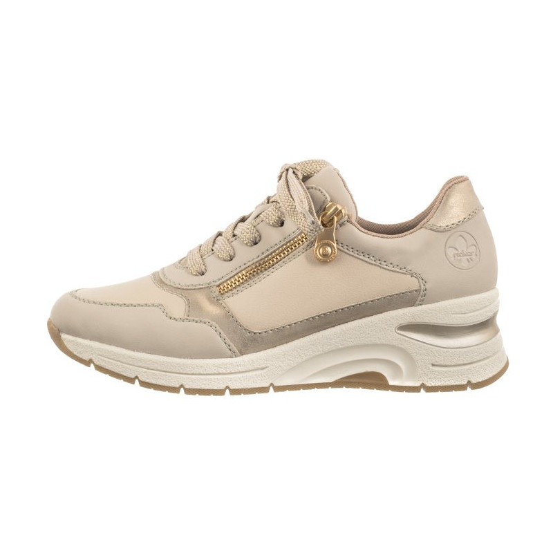 Rieker Beżowe N9301-60 Beige (RI155-a) sportiniai bateliai