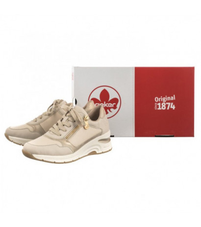 Rieker Beżowe N9301-60 Beige (RI155-a) sportiniai bateliai