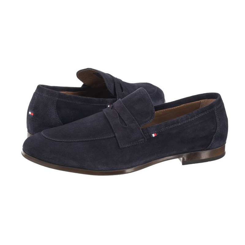 Tommy Hilfiger Casual Light Flexible Sde Loafer Desert Sky FM0FM04988 DW5  (TH1050-a) batai