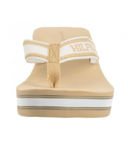 Tommy Hilfiger Hilfiger Wedge Beach Sandal Hervest Wheat FW0FW07903 ACR (TH1059-b) šlepetės
