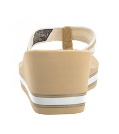 Tommy Hilfiger Hilfiger Wedge Beach Sandal Hervest Wheat FW0FW07903 ACR (TH1059-b) šlepetės