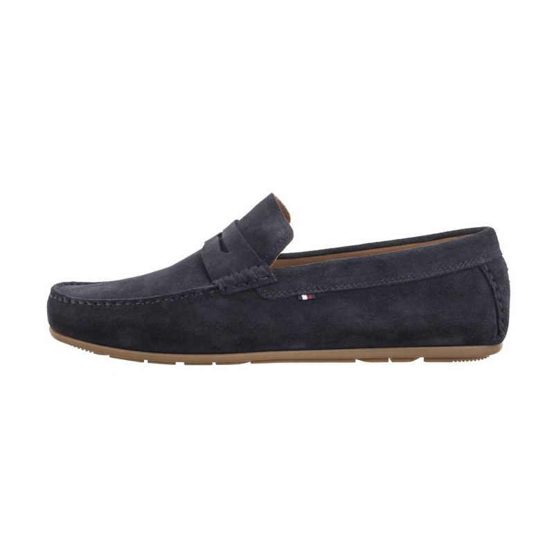 Tommy Hilfiger Casual Hilfiger Suede Driver Desert Sky FM0FM04998 DW5 (TH1054-a) batai