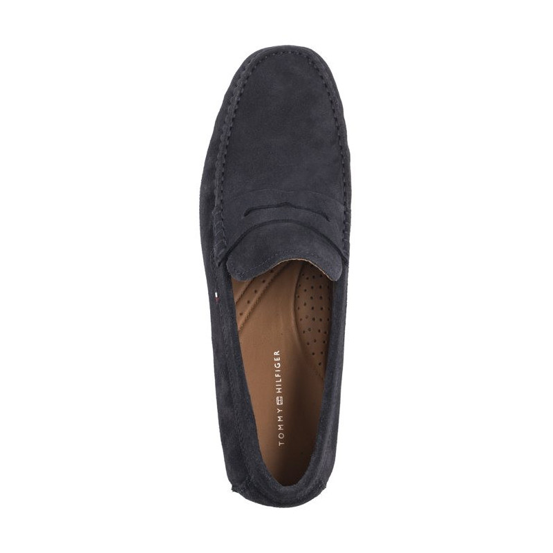 Tommy Hilfiger Casual Hilfiger Suede Driver Desert Sky FM0FM04998 DW5 (TH1054-a) batai