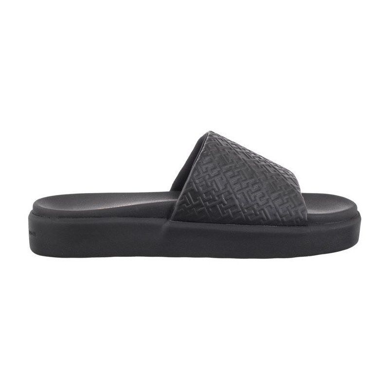 Tommy Hilfiger TH Platform Pool Slide Black FW0FW07855 BDS (TH1061-a) Moteriški batai/šlepetės