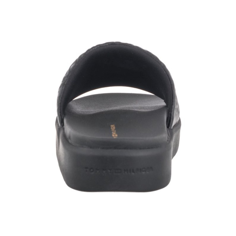 Tommy Hilfiger TH Platform Pool Slide Black FW0FW07855 BDS (TH1061-a) Moteriški batai/šlepetės