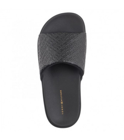 Tommy Hilfiger TH Platform Pool Slide Black FW0FW07855 BDS (TH1061-a) Moteriški batai/šlepetės