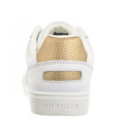 Tommy Hilfiger Essential Cupsole Sneaker White/Gold FW0FW07908 0K6 (TH1056-a) sportiniai bateliai