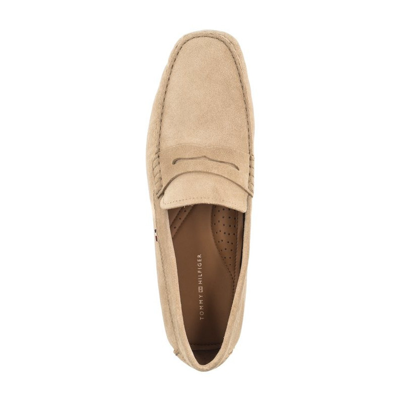 Tommy Hilfiger Casual Hilfiger Suede Driver Beige FM0FM04998 AEG (TH1054-b) batai