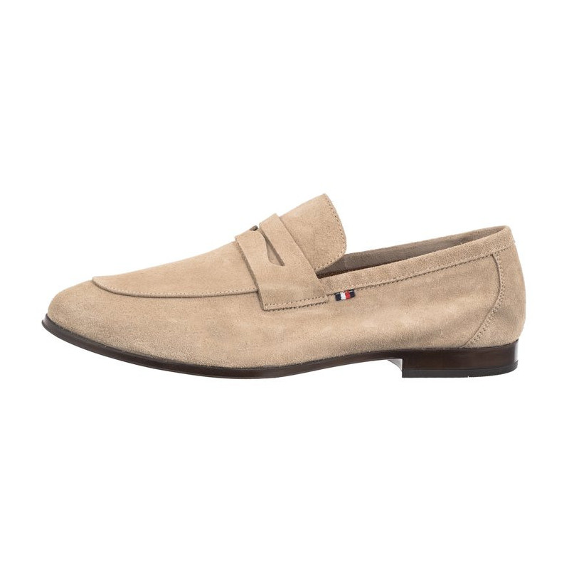 Tommy Hilfiger Casual Light Flexible Sde Loafer Beige FM0FM04988 AEG (TH1050-b) batai