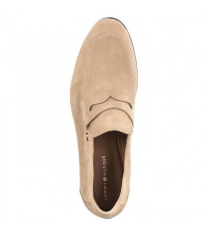 Tommy Hilfiger Casual Light Flexible Sde Loafer Beige FM0FM04988 AEG (TH1050-b) batai