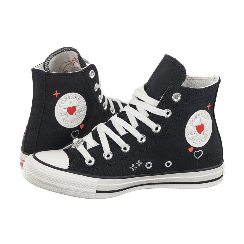 Converse CTAS Hi Black/Vintage White A09116C (CO658-a) bateliai