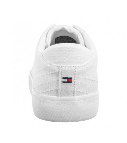 Tommy Hilfiger TH Hi Vulc Low Canvas White FM0FM04882 YBS (TH1079-a) sportiniai bateliai 