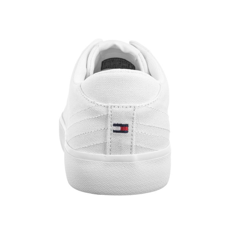 Tommy Hilfiger TH Hi Vulc Low Canvas White FM0FM04882 YBS (TH1079-a) sportiniai bateliai 