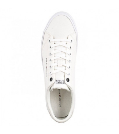 Tommy Hilfiger TH Hi Vulc Low Canvas White FM0FM04882 YBS (TH1079-a) sportiniai bateliai 