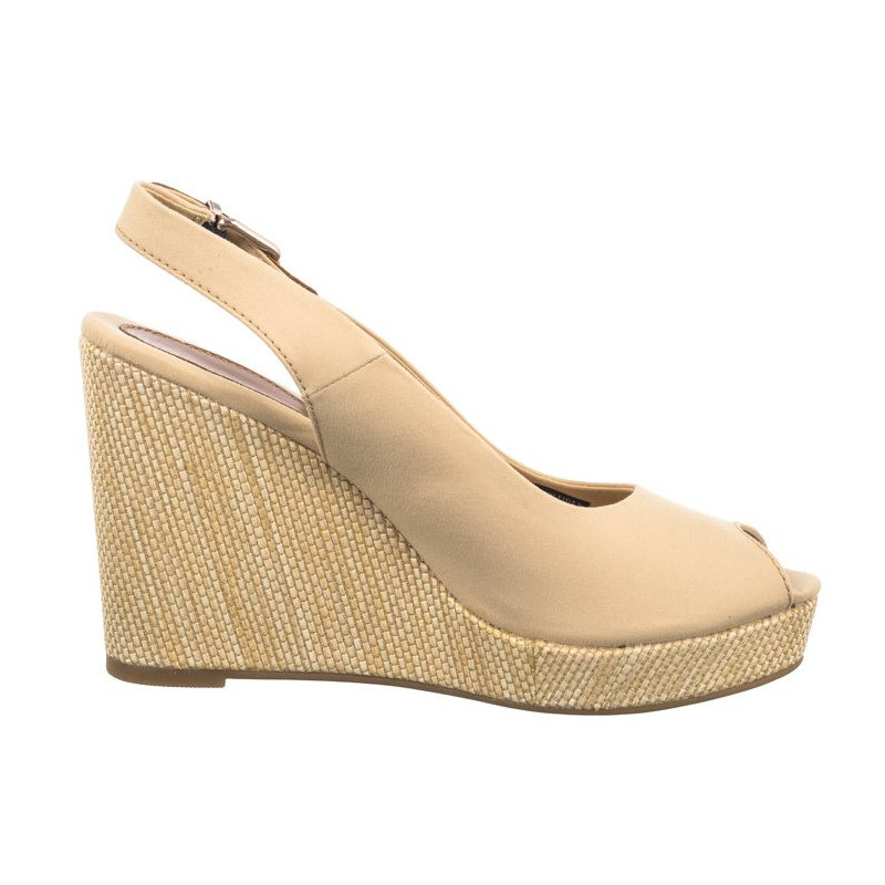 Tommy Hilfiger Iconic Elena Sling Back Wedge FW0FW04789 ACR Harvest Wheat (TH126-e) batai