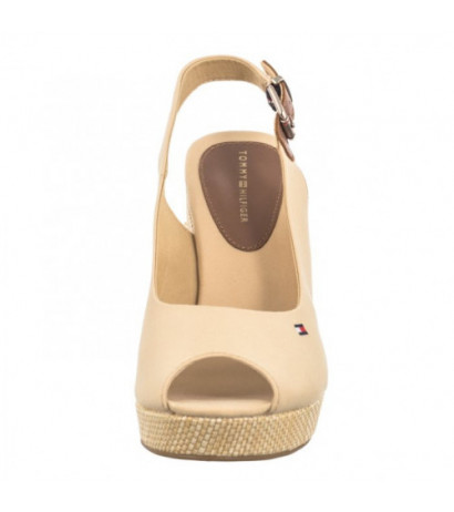 Tommy Hilfiger Iconic Elena Sling Back Wedge FW0FW04789 ACR Harvest Wheat (TH126-e) batai
