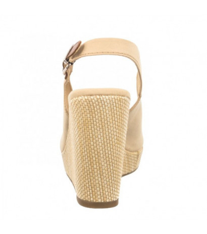 Tommy Hilfiger Iconic Elena Sling Back Wedge FW0FW04789 ACR Harvest Wheat (TH126-e) batai