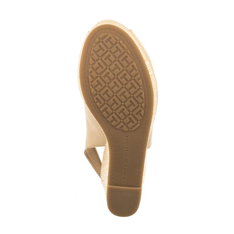 Tommy Hilfiger Iconic Elena Sling Back Wedge FW0FW04789 ACR Harvest Wheat (TH126-e) batai