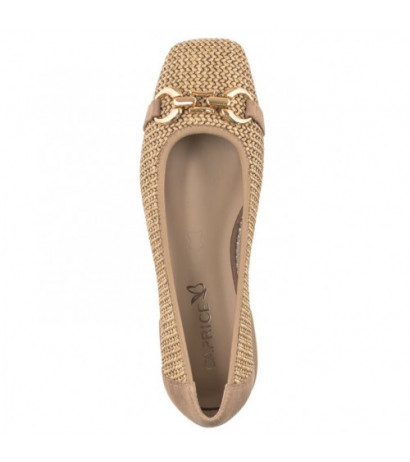 Caprice Beżowe 9-22503-42 311 Bark Comb (CP396-b) bateliai