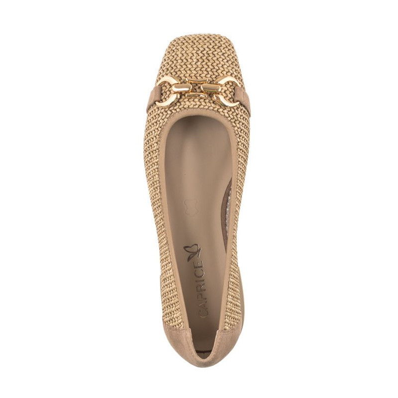 Caprice Beżowe 9-22503-42 311 Bark Comb (CP396-b) bateliai